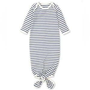 Kissy Love Basics Navy Stripes Knotted Sleep Sack